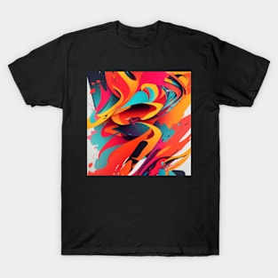 Abstract Reverie - Exploring the Canvas of Imagination T-Shirt